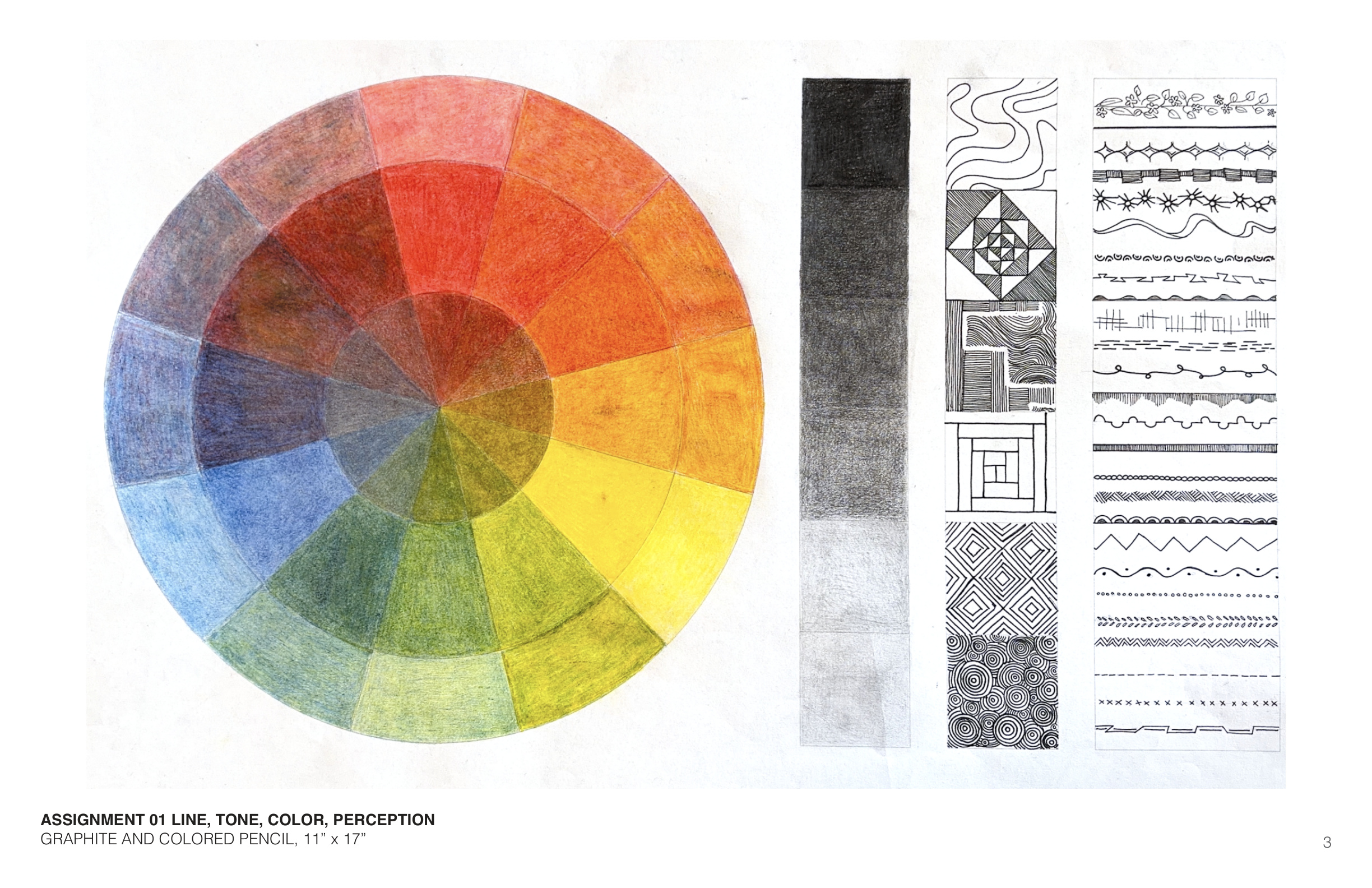Line, Tone, Color, Perception - Sheet 1