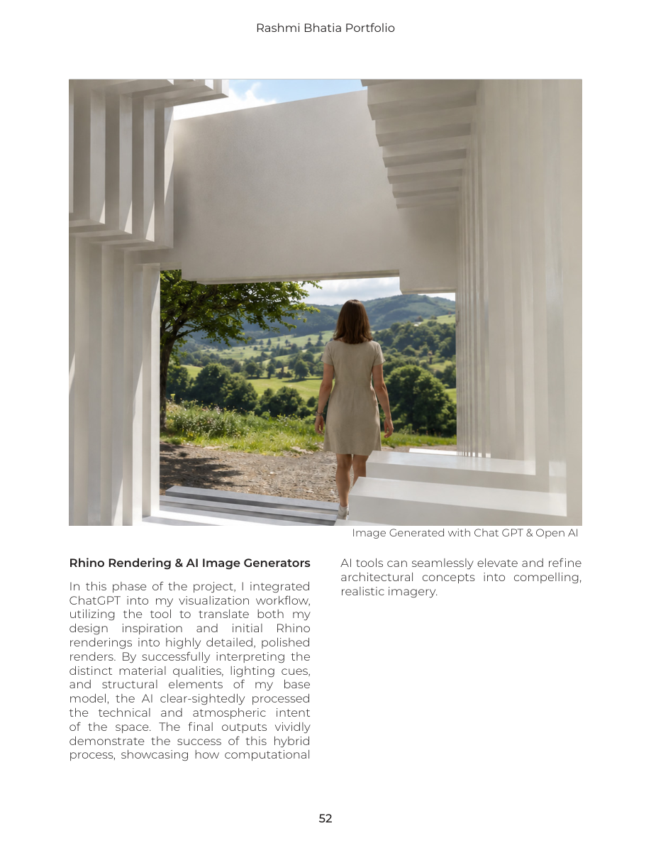 ARCH 222 Module 4 - Studio Project & AI Rendering