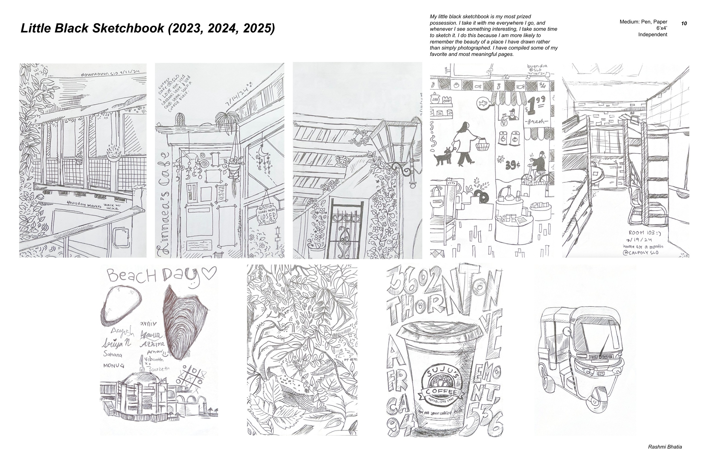 Little Black Sketchbook